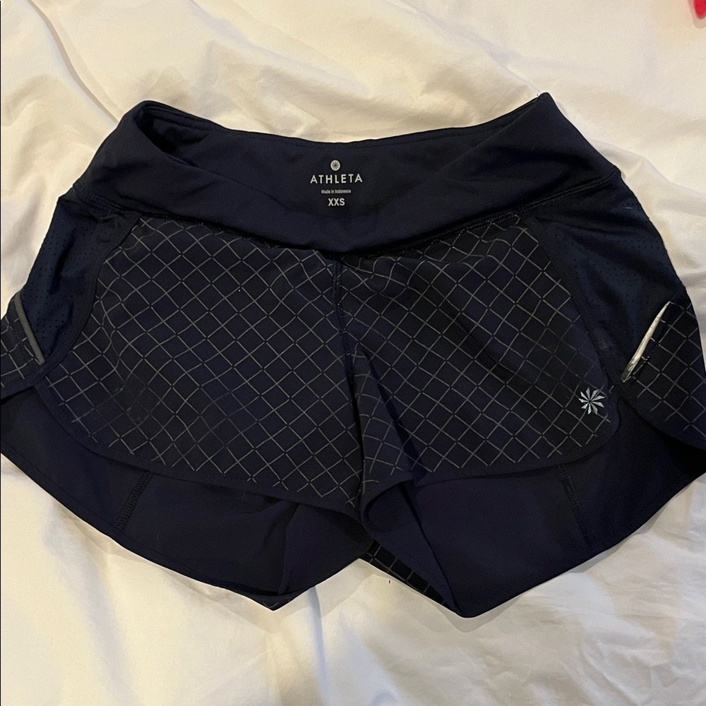 Athleta Women's Dark Blue Athletic Shorts